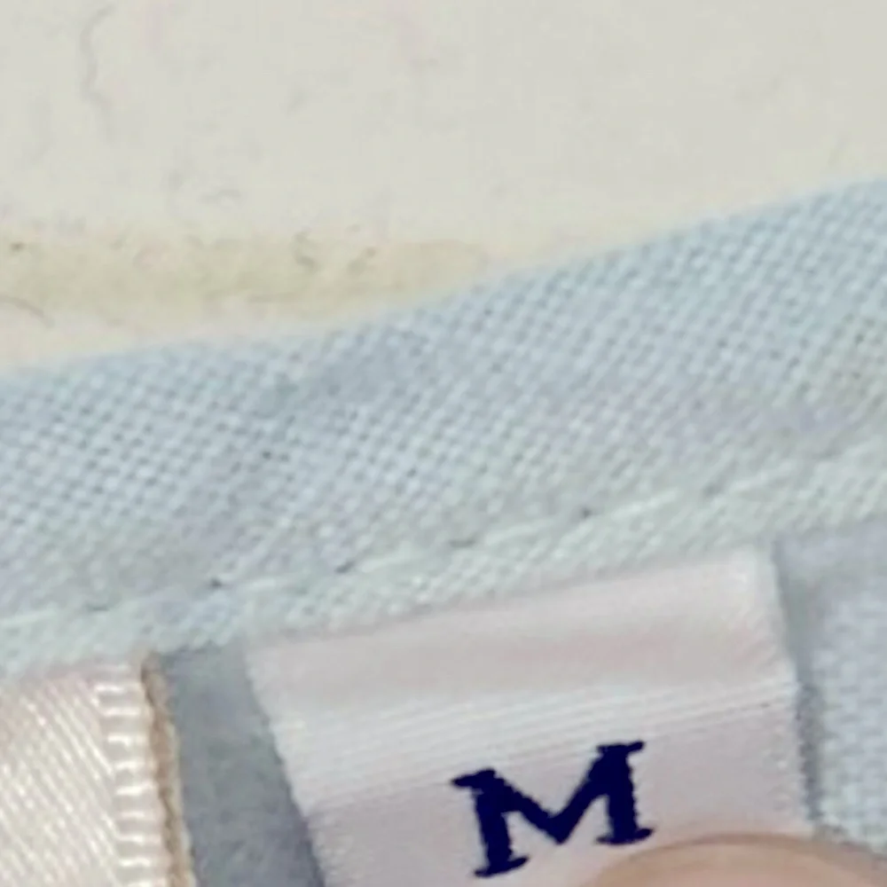 Kleen 100% Linen Light Blue Lagenlook Tunic
Blouse Top 3/4 Sleeve USA Made M - Picture 5 of 7